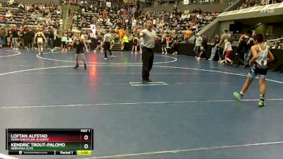 75 lbs Champ. Round 1 - Kendric Trout-Palomo, Nebraska Elite vs Loftan Alfstad, Moen Wrestling Academy