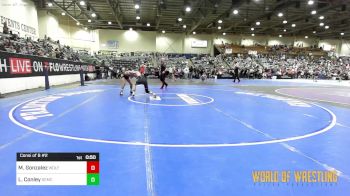 130 lbs Consi Of 8 #2 - Maximino Gonzalez, Wolf Den vs Levi Conley, Salem Elite Mat Club