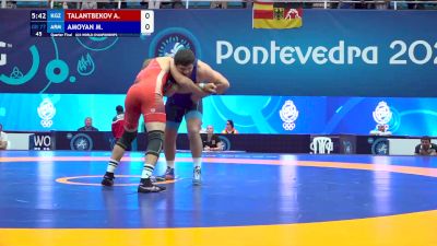 77 kg 1/4 Final - Akylbek Talantbekov, Kyrgyzstan vs Malkhas Amoyan, Armenia