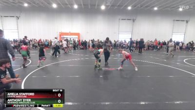 75 lbs Round 1 - Amelia Stafford, LA Elite Wrestling vs Anthony Dyer, Reverence Wrestling Club