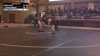 132 lbs Cons. Round 2 - Peter Axtell, Cheyenne East vs Oliver Barbour, Laramie