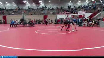 152 lbs Cons. Round 3 - Shawn Taylor, Mt. Vernon High School vs Joliba Brogan Ii, Maruader WC