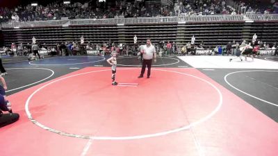62 lbs Consi Of 8 #2 - Ryker Ostermiller, Colorado Outlaws vs Walker Welanko, Nebraska Elite