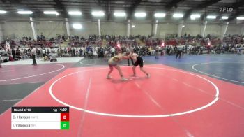 175 lbs Round Of 16 - Destin Hanson, Mayer vs Isaac Valencia, Rifle