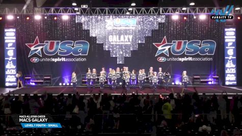 Macs Allstar Cheer - MACS GALAXY [2025 L1 Youth - Small Day 2] 2025 USA All Star Cheer Super Nationals