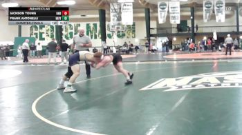 149 lbs Quarterfinal - Jackson Young, Maryland vs Frank Antonelli, Navy