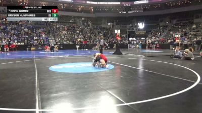 125 lbs Prelim - Bryson Humphries, Drury vs Devin Gomez, Western Colo.