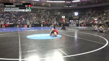 125 lbs Prelim - Bryson Humphries, Drury vs Devin Gomez, Western Colo.