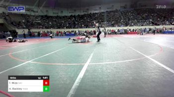 161 lbs Round Of 32 - Titus Mize, Claremore Wrestling Club vs Hayden Rackley, Team Choctaw