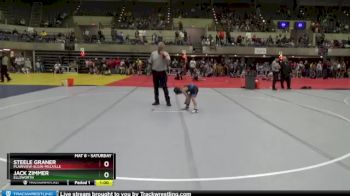 55 lbs Cons. Round 1 - Steele Graner, Plainview-Elgin-Millville vs Jack Zimmer, Ellsworth