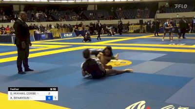 GAVIN MIKHAIL CORBE vs ADAM BENAYOUN 2022 World IBJJF Jiu-Jitsu No-Gi Championship