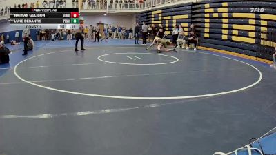 121 lbs Consy 1 - Nathan Gulibon, Norwin vs Luke Desantis, Penn Trafford