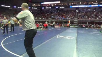 3A-144 lbs Champ. Round 1 - Collin Kruse, North Scott vs Tayton Frueh, Ottumwa