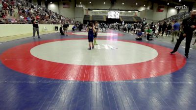 88 lbs Consolation - Emmitt Brand, Georgia vs Gunner Adams, Dendy Trained Wrestling