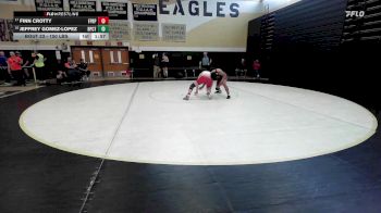 150 lbs Round Of 32 - Finn Crotty, Fairfield Prep vs Jeffrey Gomez-Lopez, Bridgeport Co-op