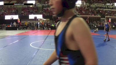 100 lbs Champ. Round 2 - Seamus Sullivan, Silver Valley Wrestling Club vs Calvin Squires, Malta Mustang Wrestling Club