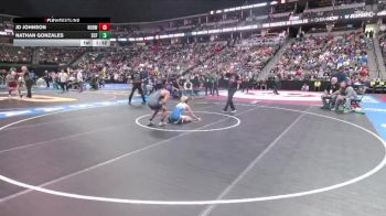 113-2A Quarterfinal - JD Johnson, Norwood vs Nathan Gonzales, Sedgwick County/Fleming