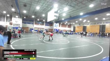 138 lbs Champ. Round 2 - Christian Granger, Rim Of The World vs Edwin Garrido, Beckman