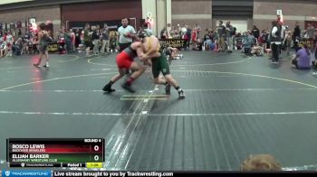 117 lbs Round 4 - Elijah Barker, Alleghany Wrestling Club vs Rosco Lewis, Backyard Brawlers