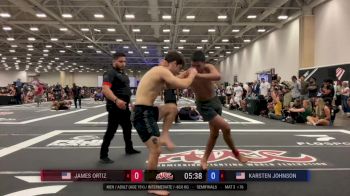 James Ortiz vs Karsten Johnson 2024 ADCC Dallas Open at the USA Fit Games