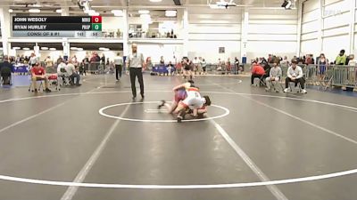 112 lbs Consi Of 8 #1 - John Wesoly, Minutemen vs Ryan Hurley, Prophecy RTC