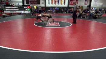 150 lbs Round 5 - James Garrison, Mediapolis vs Jaxson Wedekind, Louisa-Muscatine
