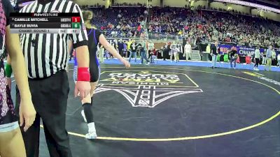 Girls-145 lbs Champ. Round 1 - Rihanna Venegas, Gabriel Richard H.s. (Riverview) Girls vs Anya Zarzycki, Petoskey Hs Girls