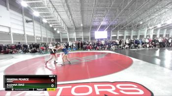 145 lbs Cons. Round 3 - Illeana Diaz, Olathe vs Makena Pearce, Weber