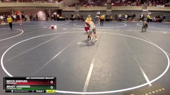 285 Championship Bracket Cons. Round 6 - Bryce Shepard, Menomonie vs Brady Andersen, Cambridge-Isanti