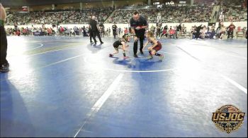 45 lbs Round Of 16 - Riley Tarwater, Eufaula Ironheads Wrestling Club vs JJ Stolarzyk, Piedmont