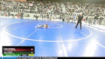 43 lbs 5th Place Match - Kai Fusco, Bonners Ferry WC vs Colt Russell, Sandpoint Legacy WC