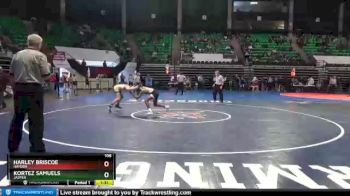 106 lbs Champ. Round 1 - Kortez Samuels, Jasper vs Harley Briscoe, Hayden