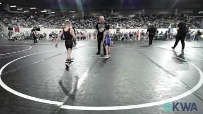 66 lbs Consi Of 8 #1 - Maxwell McConnell, Newkirk Takedown Club vs Deacon Salyer, Sperry Wrestling Club
