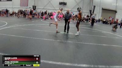 106 lbs Round 3 (8 Team) - Fynn McHugh, Kraken Red vs Qudir Lloyd, BTS