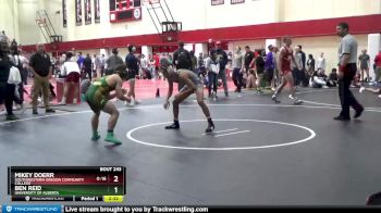 125 lbs Cons. Round 4 - Mikey Doerr, Southwestern Oregon Community College vs Ben Reid, University Of Alberta