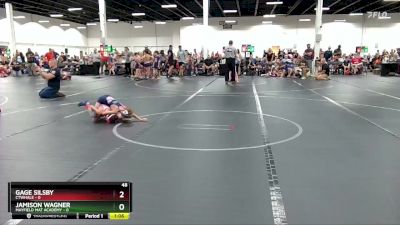 48 lbs Round 3 (6 Team) - Gage Silsby, CTWHALE vs Jamison Wagner, Mayfield Mat Academy