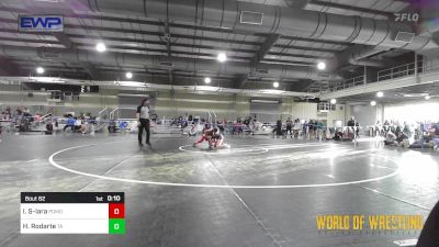 84 lbs Quarterfinal - Iliyah Sailas-lara, Pomona Elite Girls vs Hazel Rodarte, Team Aggression