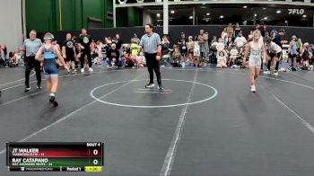 88 lbs Placement (4 Team) - Ray Catapano, Mat Assassins White vs JT Walker, Takedown Elite