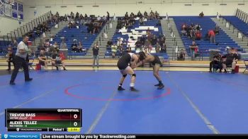 133 lbs Quarterfinals (8 Team) - Alexis Tellez, Rio Honda vs Trevor Bass, Victor Valley