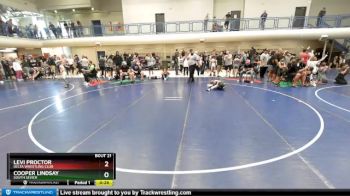 62-63 lbs Round 3 - Levi Proctor, Delta Wrestling Club vs Cooper Lindsay, South Sevier