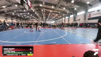 80 lbs 1st Place Match - Hunter Dong, Gracie Barra Westchase Wrestling Club vs Mack Massey, Panhandle RTC