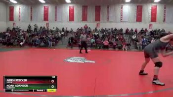138 lbs 1st Place Match - Aiden Stecker, Salem vs Noah Adamson, Hubbard