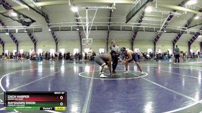 285 lbs Champ. Round 1 - Rayshawn Dixon, Ferrum College vs Zach Harper, Hiram College