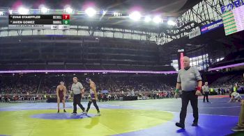 D3-138 lbs 7th Place Match - Evan Stampfler, Delton Kellogg vs Javen Gomez, Saginaw Swan Valley