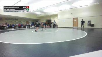 105lbs Cons. Round 4 - Lily Palatnikov, Glacier Peak (Girls) vs Arabella Rozeboom, Mount Baker (Girls)
