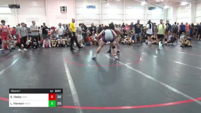 190 lbs Round 1 - Sam Haley, Ohio Guts & Glory vs Landon Henson, West Virginia Wild