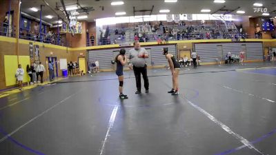 110 lbs Round 4 - Malaiah Martinez, Cottonwood vs Olivia Hall, Skyline