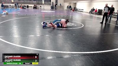 235 lbs Finals (8 Team) - Zachary Burger, St. Peter vs Zachary Zajicek, GSL