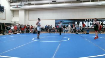 157 lbs Quarterfinal - Brady McCurdy, Uintah vs Lincoln Eure, Corner Canyon