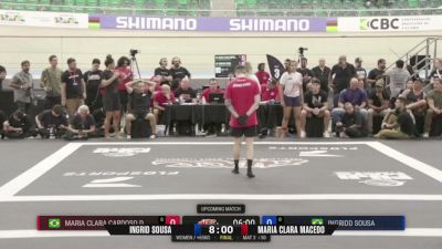 Maria Clara Macedo vs Ingrid Sousa 2026 ADCC Rio de Janeiro Trials